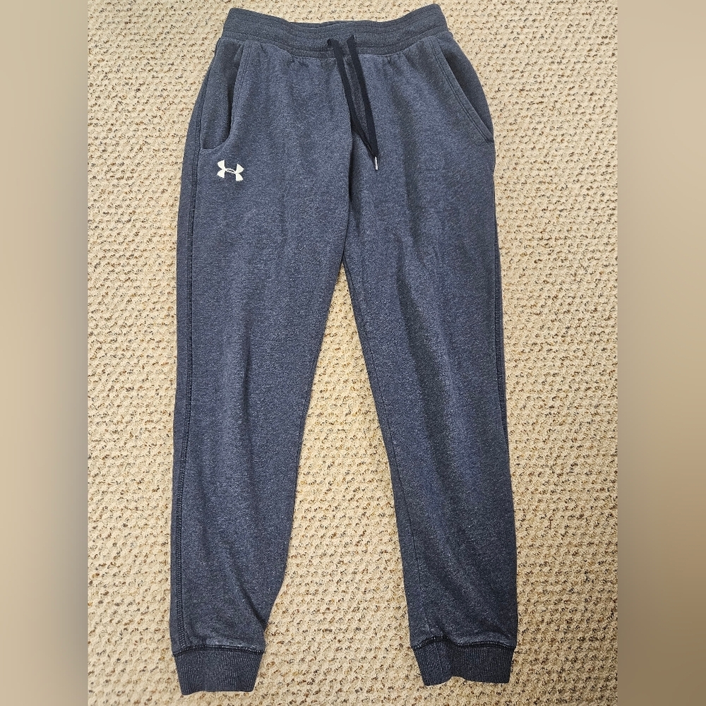 Under Armour Cold Gear‎ Men's  Joggers Sweatpants Loose Fit - Navy Blue, Size M